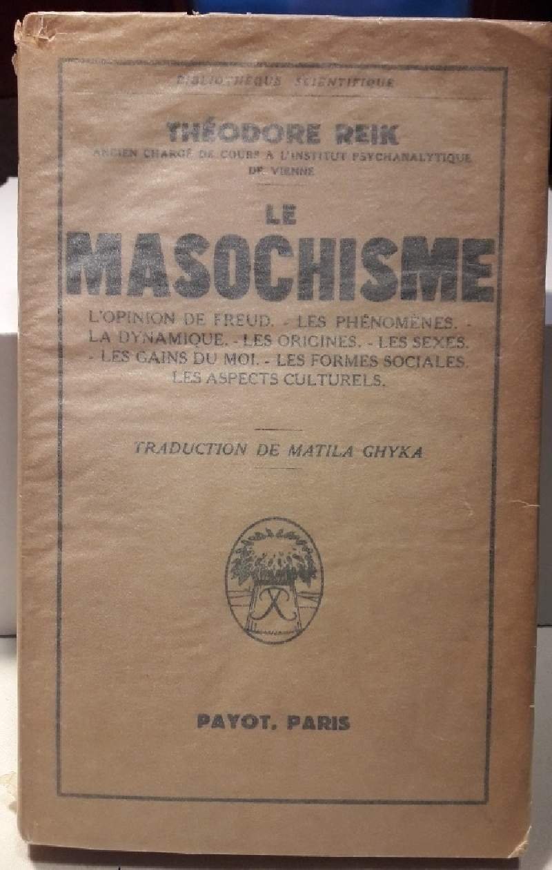 LE MASOCHISME (1953)