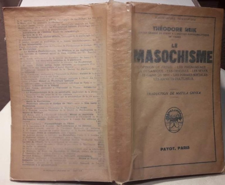 LE MASOCHISME (1953)