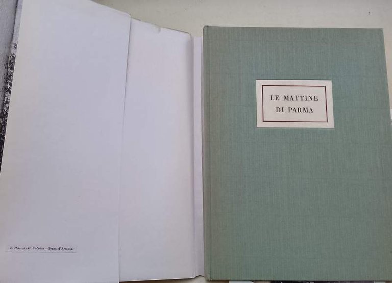 LE MATTINE DI PARMA DALL'AGATODEMONE DEL CONTE CASTONE DI REZZONICO(1962)