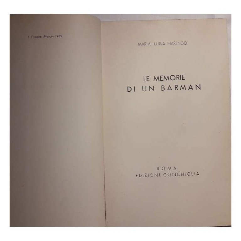 LE MEMORIE DI UN BARMAN(1955)