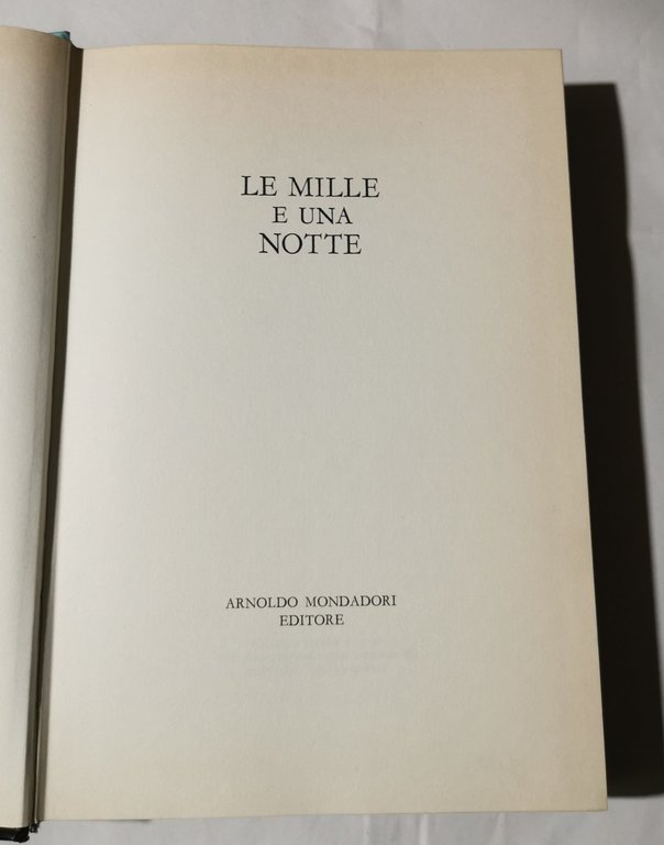 Le mille e una notte