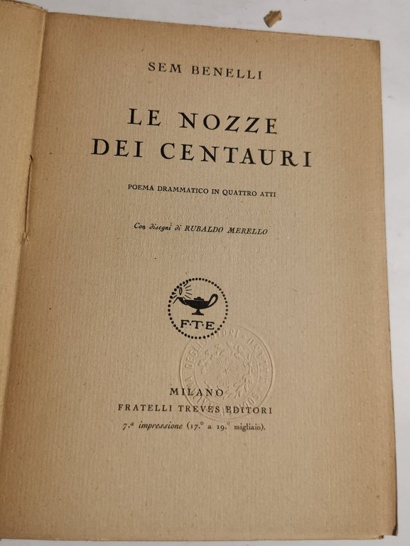 Le nozze dei centauri