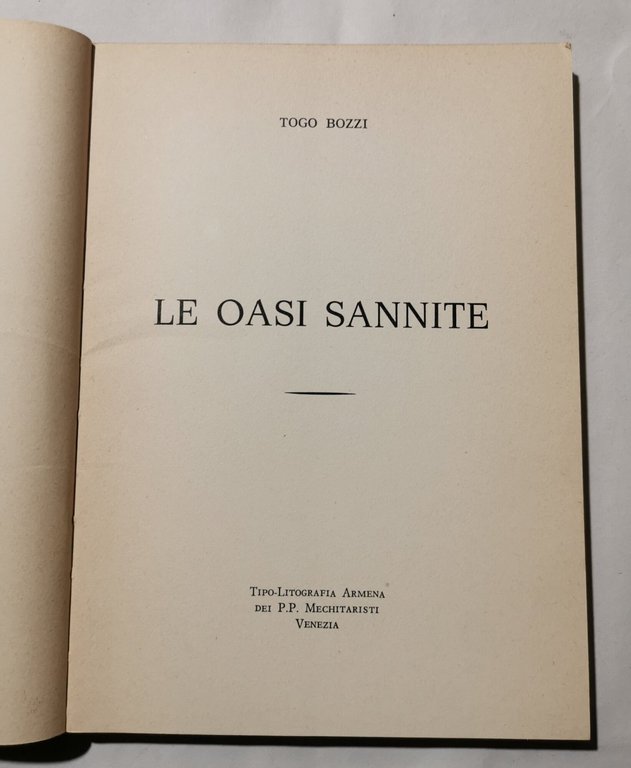 Le oasi sannite