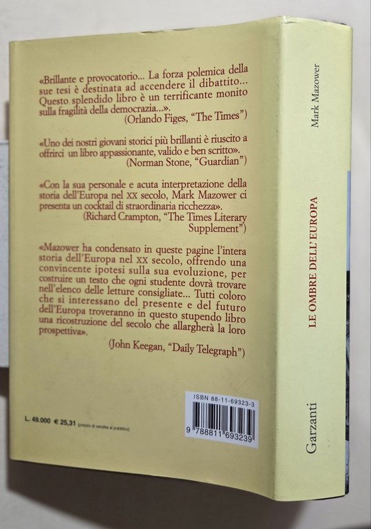Le ombre dell'Europa. Democrazie e totalitarismi nel XX secolo