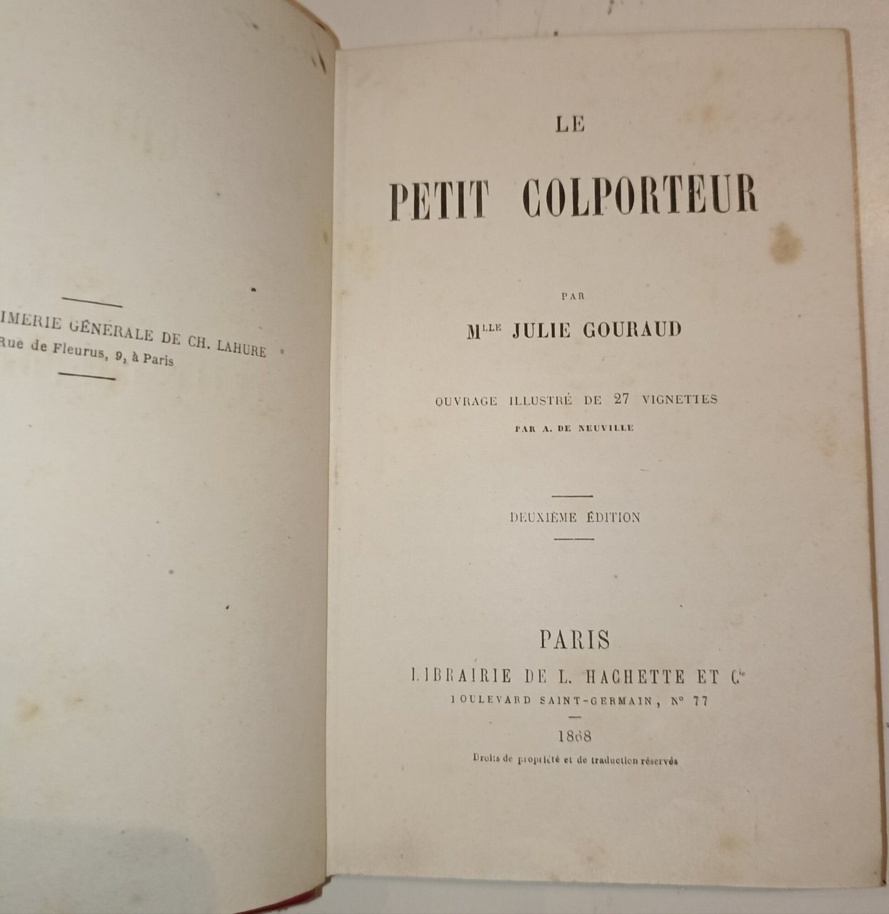 Le petit colporteur | Immagine principale