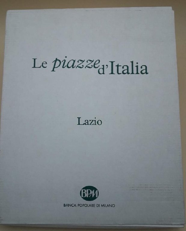 LE PIAZZE D'ITALIA-LAZIO( 2009)