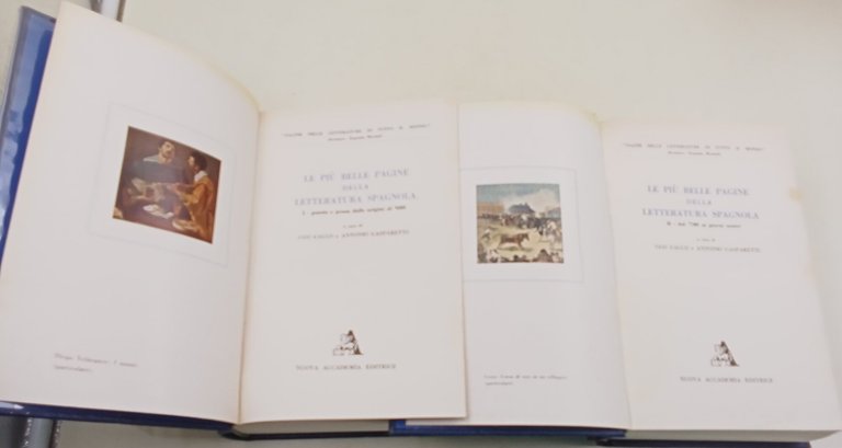 Le piu' belle pagine della letteratura spagnola- 2 voll.