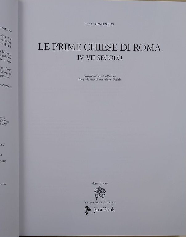 Le prime chiese di Roma, IV-VII secolo