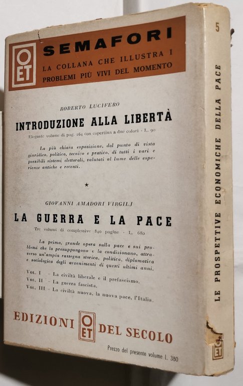 Le prospettive economiche della pace