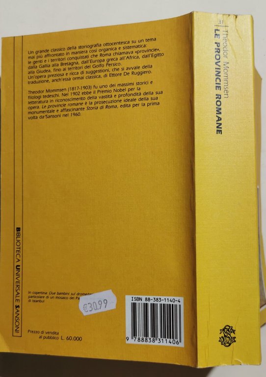 Le province romane da Cesare a Diocleziano