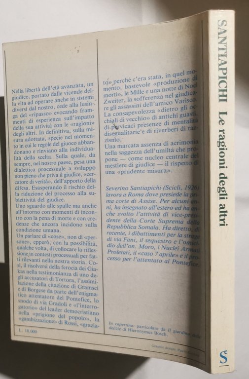 Le ragioni degli altri - Frammenti dell'esperienza di un giudice