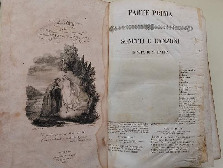 LE RIME DI FRANCESCO PETRARCA CON L'INTERPRETAZIONE DI GIACOMO LEOPARDI …