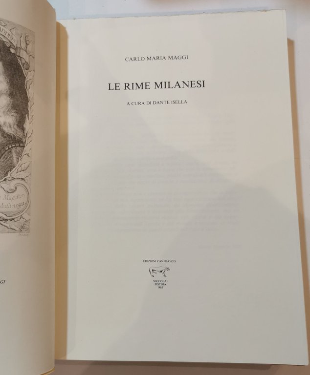 Le rime milanesi