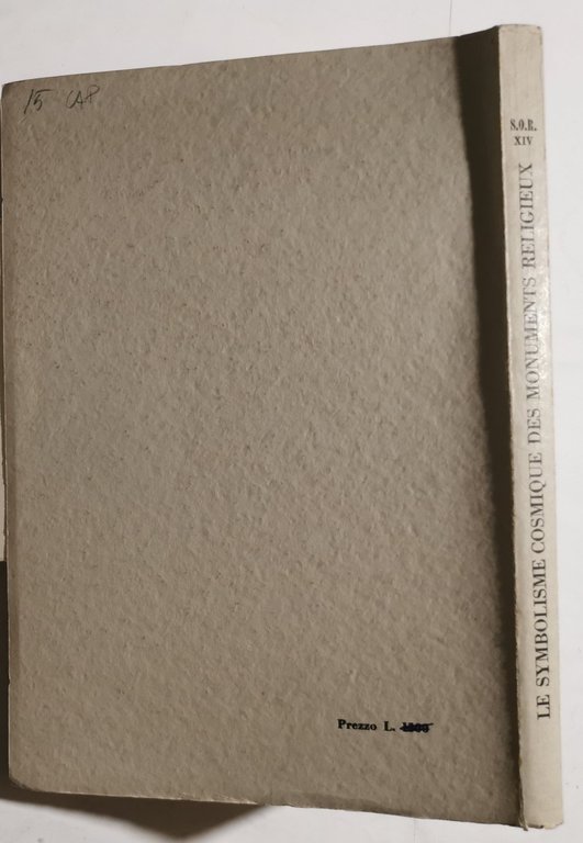 Le symbolisme cosmique des monuments religieux - Actes de la …