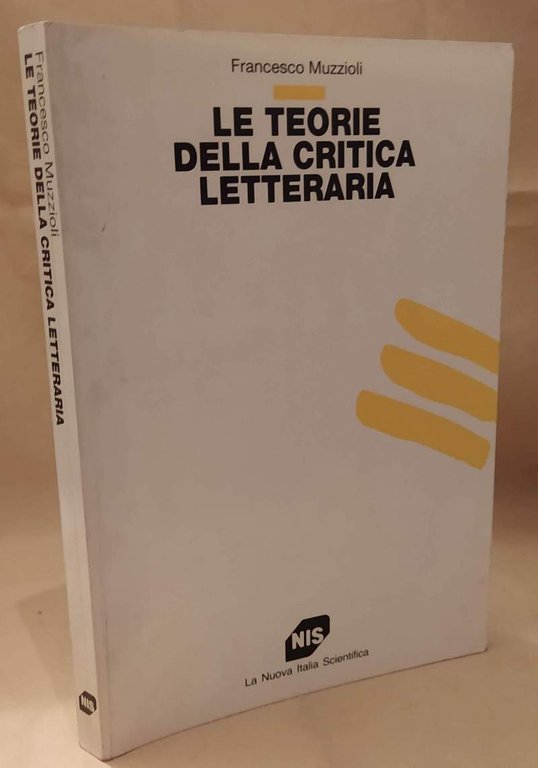 LE TEORIE DELLA CRITICA LETTERARIA (1995)