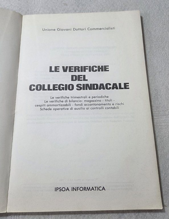 Le verifiche del collegio sindacale | Immagine Gallery 2