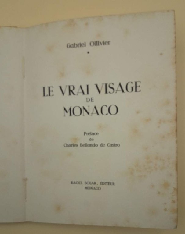 LE VRAI VISAGE DE MONACO(1945)