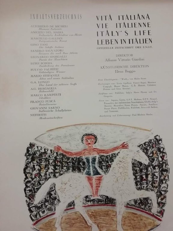 LEBEN IN ITALIEN 1955 N. 22 - ANNO VI Offizielle …