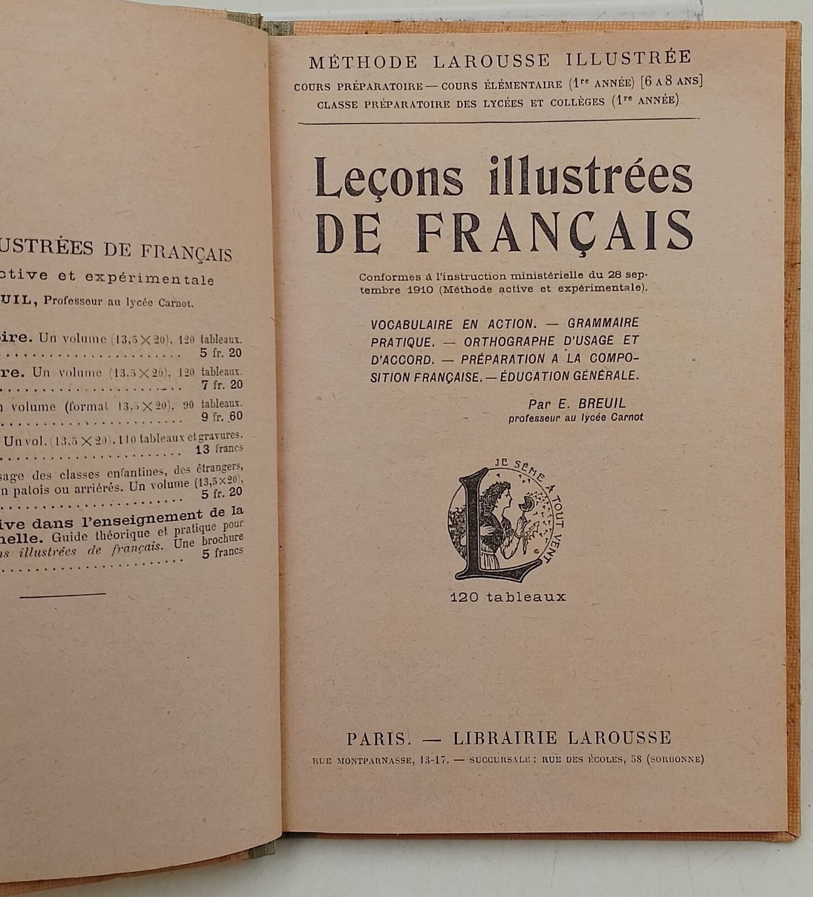 Lecons illustrees de francais