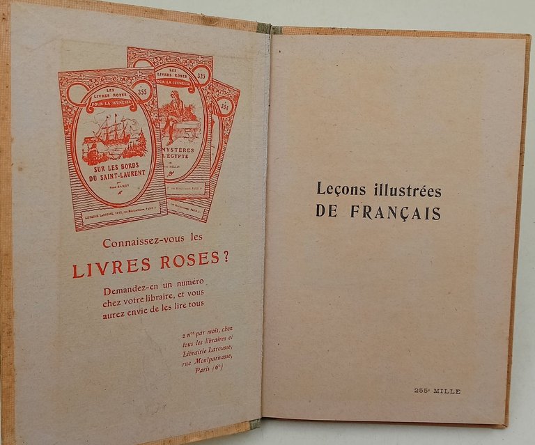 Lecons illustrees de francais