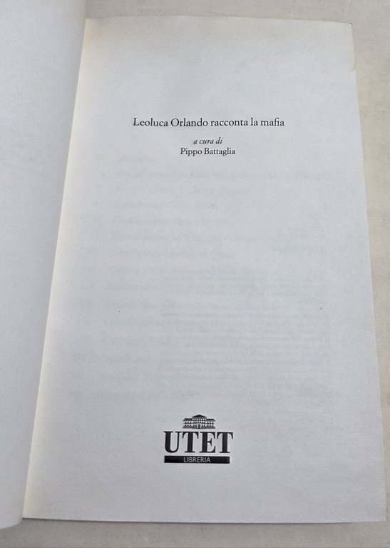 Leoluca Orlando racconta la mafia