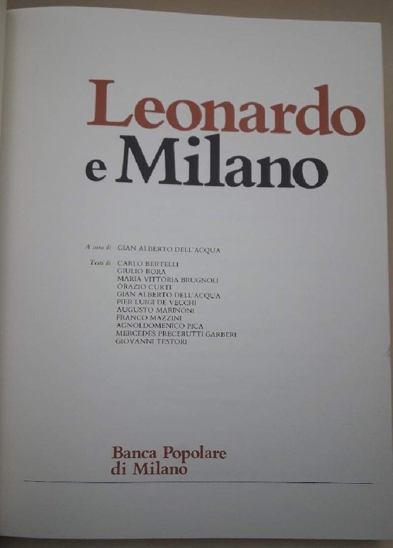 LEONARDO A MILANO(1982)