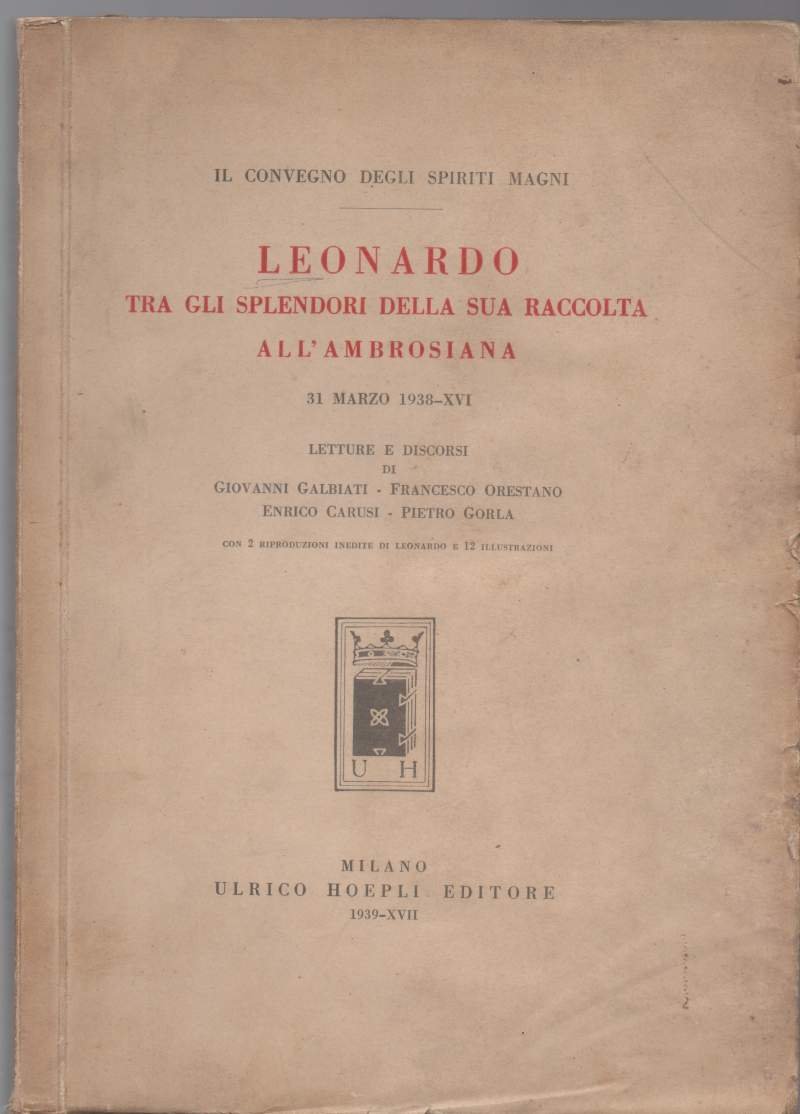 LEONARDO TRA GLI SPLENDORI DELLA SUA RACCOLTA ALL'AMBROSIANA (1939) | Immagine principale