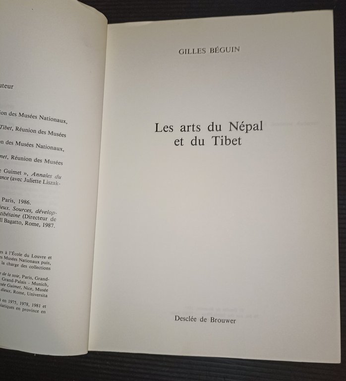Les arts du Nepal et du Tibet