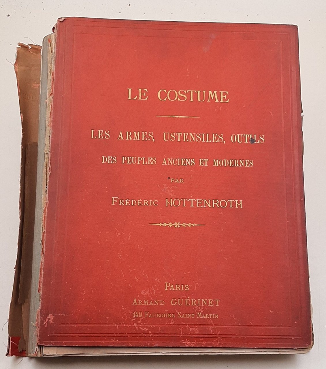 Les costume les armes, utensiles, outils des peuplesanciens et modernes | Immagine principale