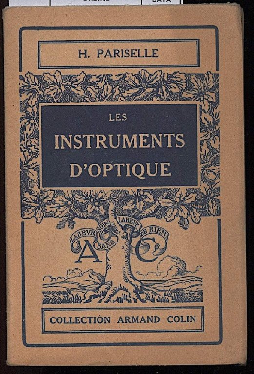 LES INSTRUMENTS D'OPTIQUE