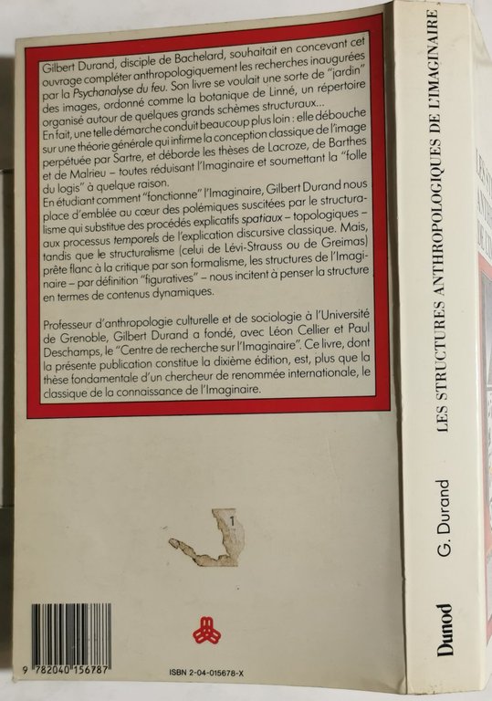 Les structures anthropologiques de l'imaginaire