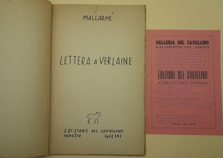 LETTERA A VERLAINE(1943)