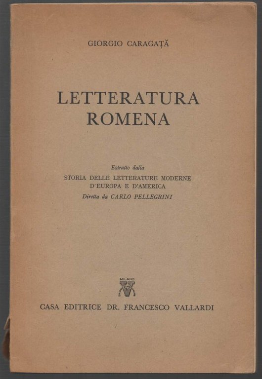 LETTERATURA ROMENA (1959)