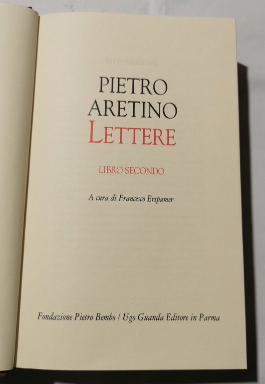 Lettere - Libro secondo