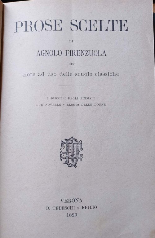 LETTERE DI UGO FOSCOLO, PIETRO GIORDANI, GIACOMO LEOPARDI, GIUSEPPE GIUSTI( …