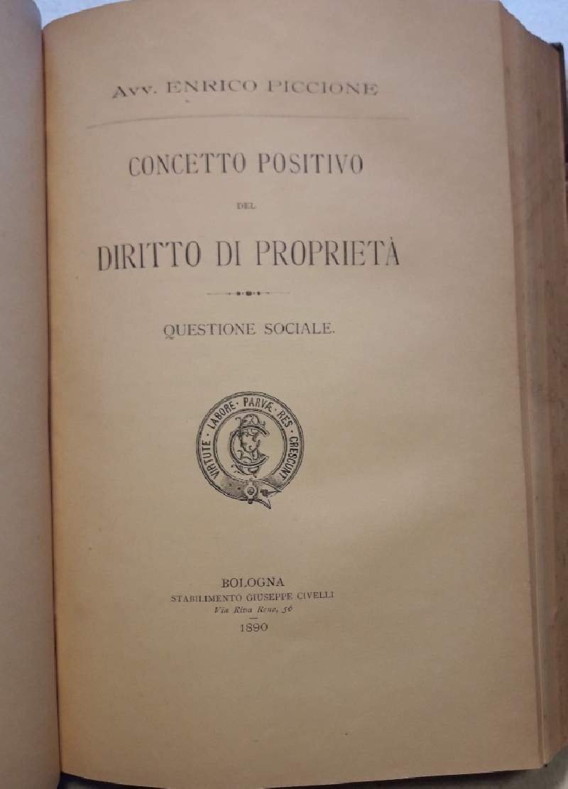 LETTERE DI UN CONTRIBUENTE AD UN UOMO DI STATO/CONCETTO POSITIVO …