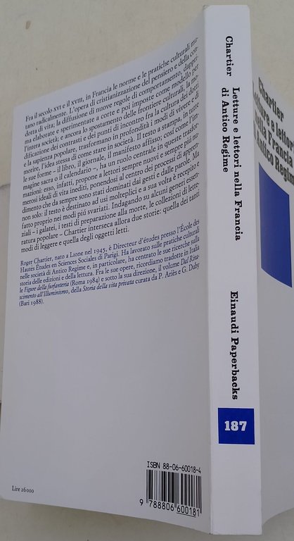 Letture e lettori nella Francia di antico regime