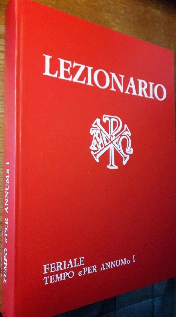 LEZIONARIO-TEMPO PER ANNUM-I-(1972)