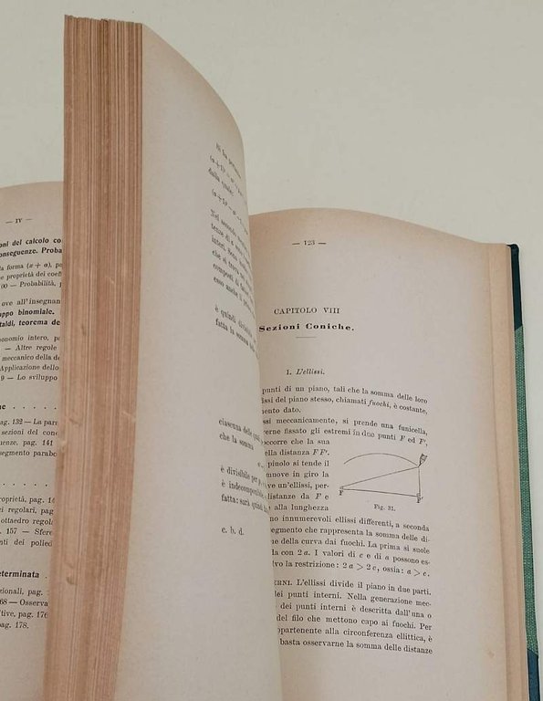 LEZIONI DI ALGEBRA, GEOMETRIA E TRIGONOMETRIA -VOL II- (1913)