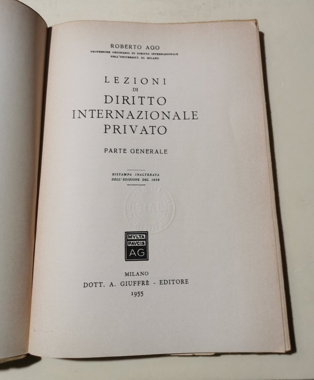 Lezioni di Diritto Internazionale Privato - Parte generale