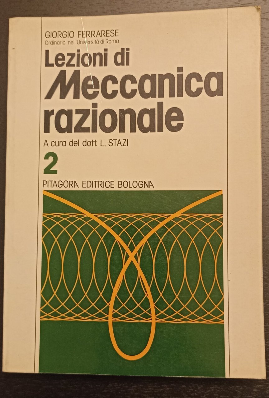 Lezioni di meccanica razionale 2
