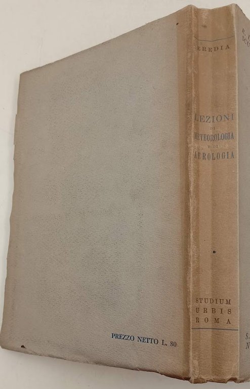 LEZIONI DI METEOROLOGIA E DI AEROLOGIA(1941)