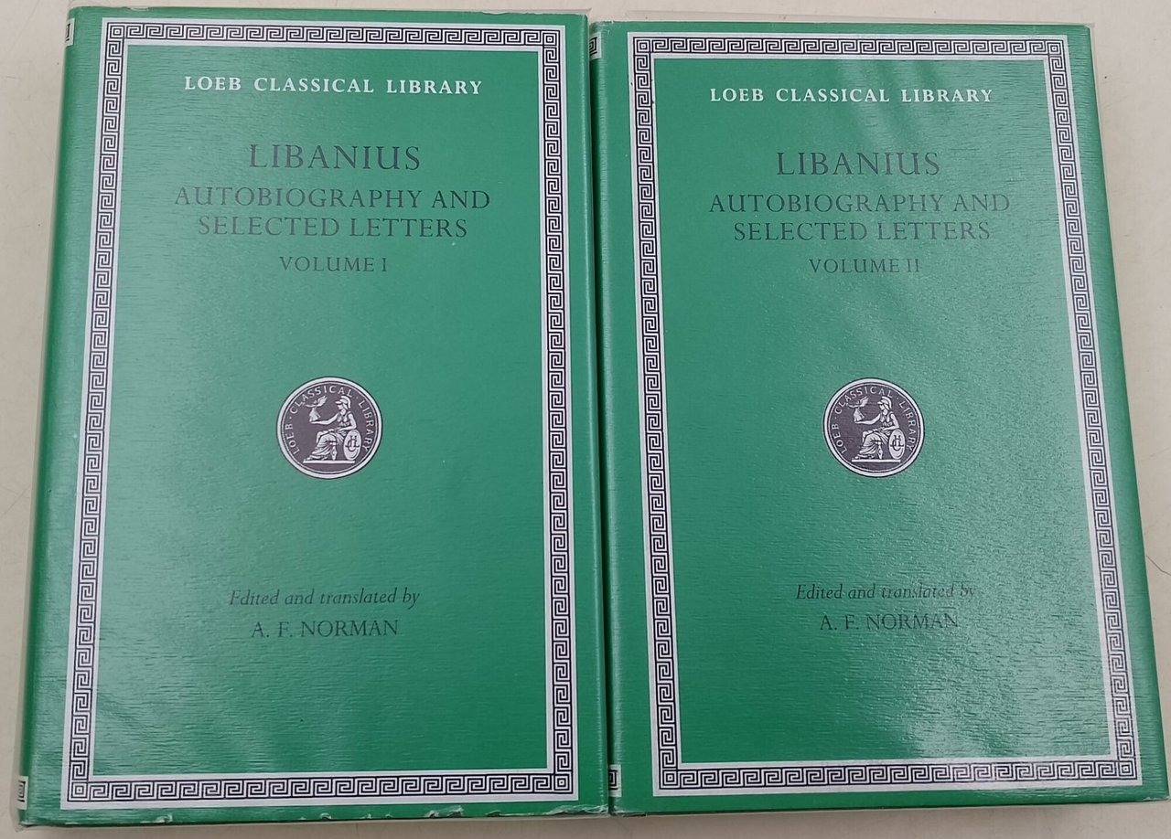 Libanius autobiography and selected letters- 2 voll.