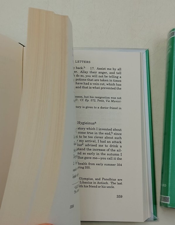 Libanius autobiography and selected letters- 2 voll.