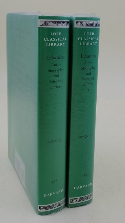Libanius autobiography and selected letters- 2 voll.