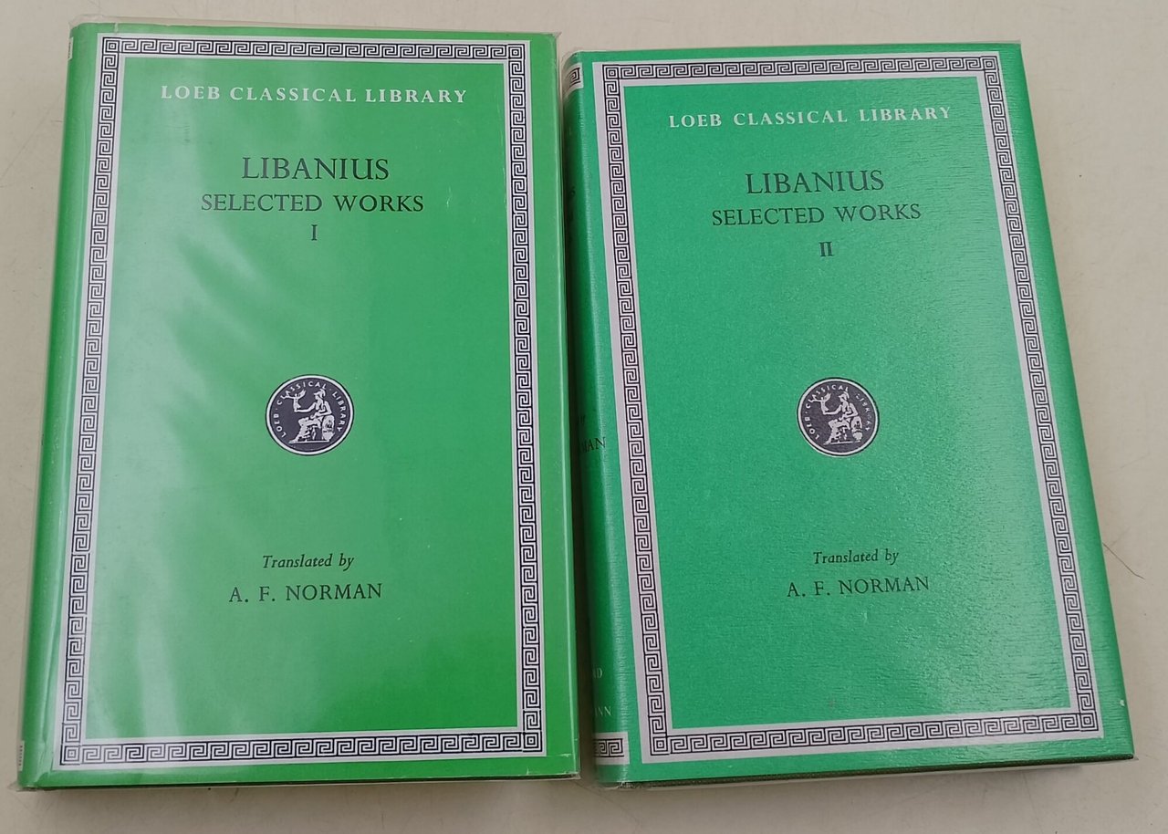 Libanius selected works-2 voll
