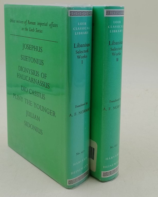 Libanius selected works-2 voll