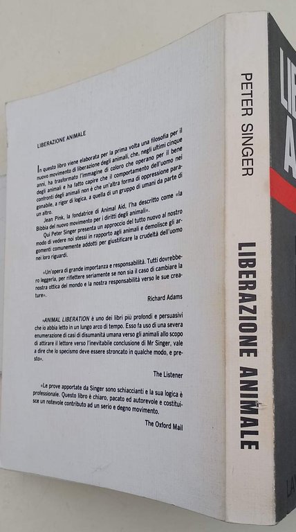 LIBERAZIONE ANIMALE(ANIMAL LIBERATION)(1987)