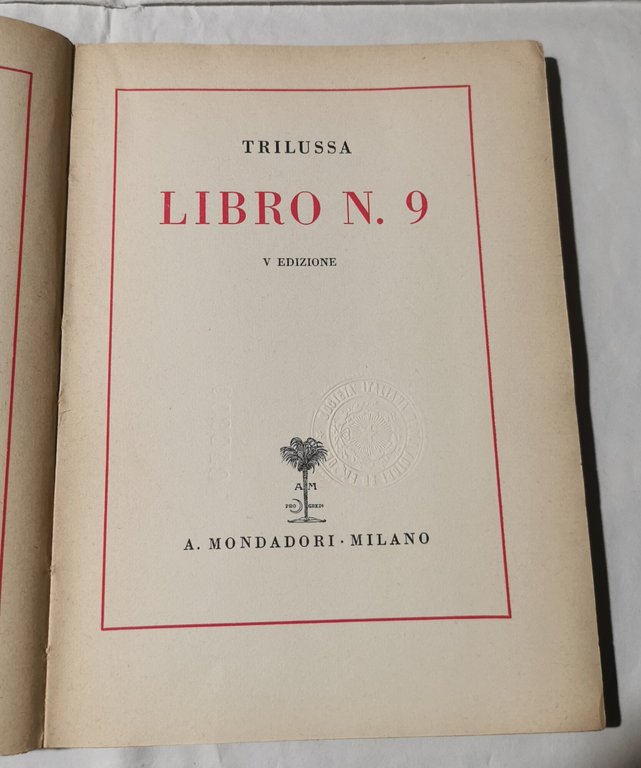 Libro n. 9