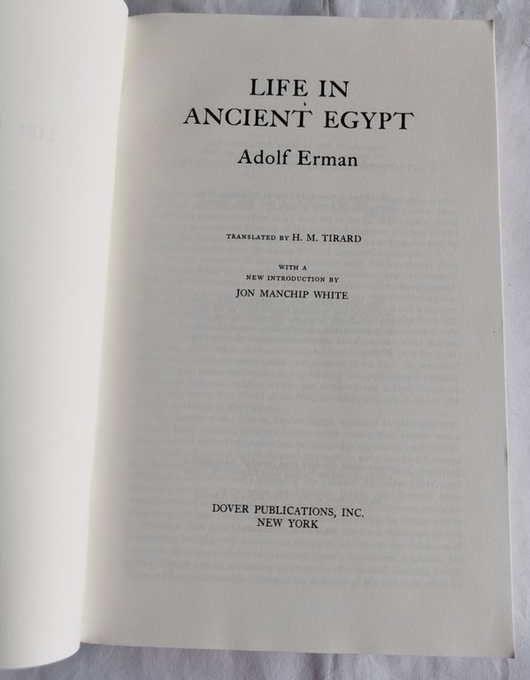 Life in Ancient Egypt